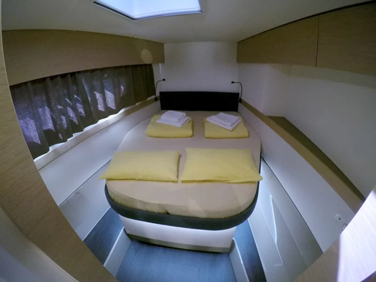 Bareboat Rental Catamaran Fountaine Pajot with a boat licence