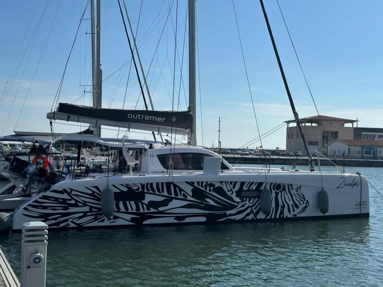 Outremer 45 charter bareboat or captained in  Santa Cruz de Tenerife