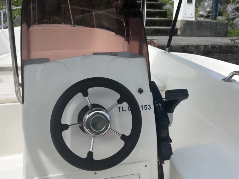 Bareboat Rental Motorboat Safter with a boat licence