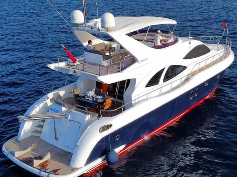 Azimuth Azimut luxury  charter bareboat or captained in  Beşiktaş