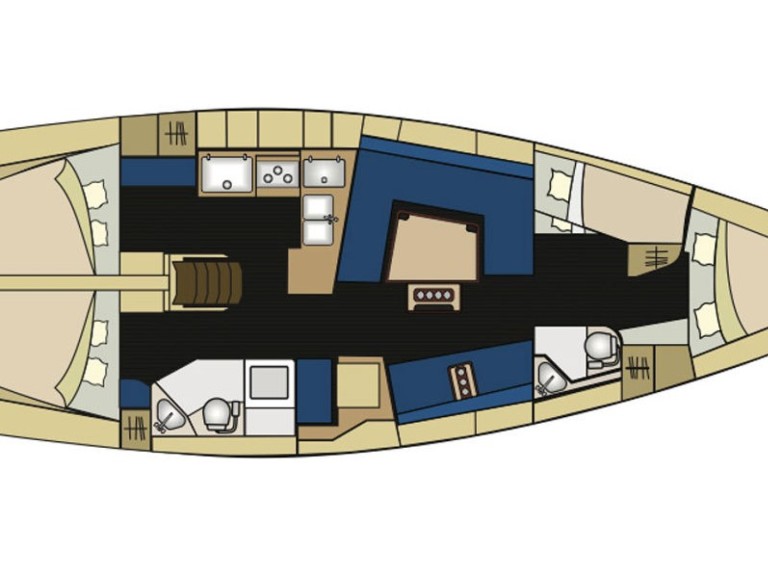 Bareboat Rental Sailboat Elan with a boat licence