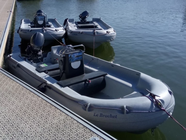 Bareboat Rental Motorboat Fun Yak with a boat licence
