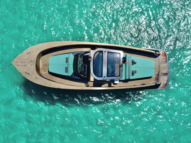 Motorboat rental with or without captain ALEN 42 ANKA Ibiza Town