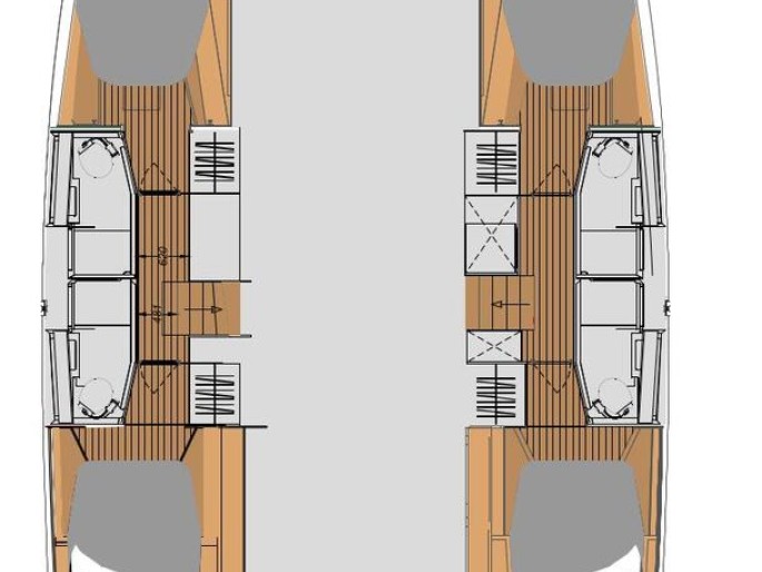 Boat rental Fountaine Pajot Elba 45 in Barcelona on Samboat