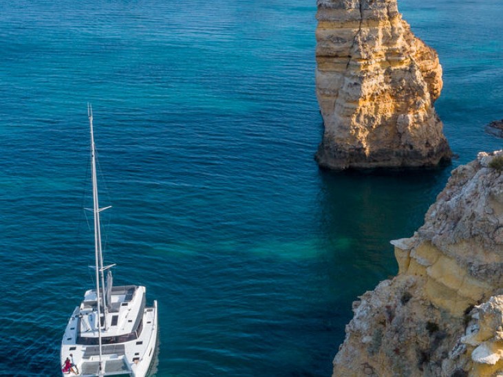 Catamaran rental with or without captain Fountaine Pajot Barcelona