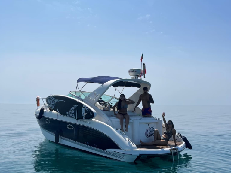 Bareboat Rental Luxury Yacht Fairline with a boat licence