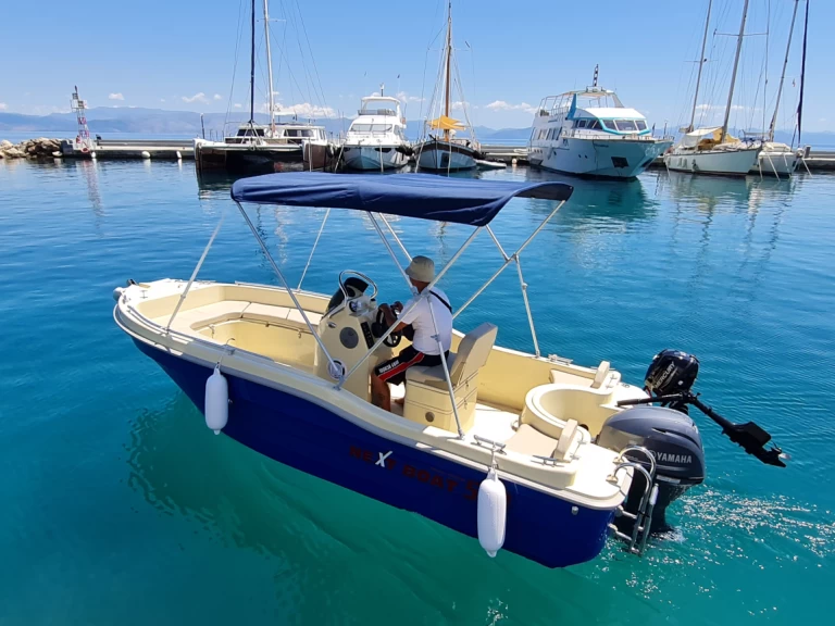 Motorboat rental with or without captain Storm Boats Benitses Marina