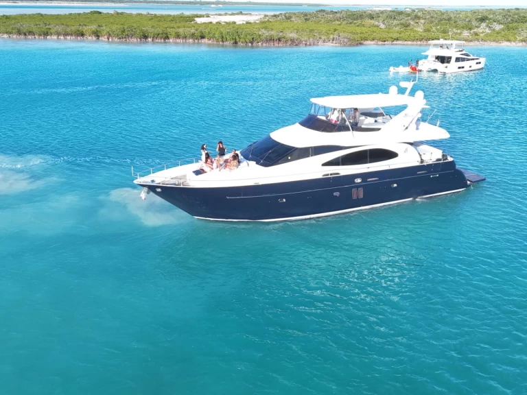 Azimut Saphire Blue charter bareboat or captained in  Turks and Caicos Islands