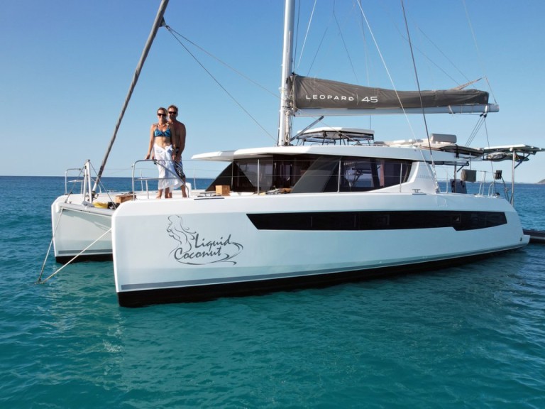 Catamaran rental with or without captain Leopard South Malé Atoll