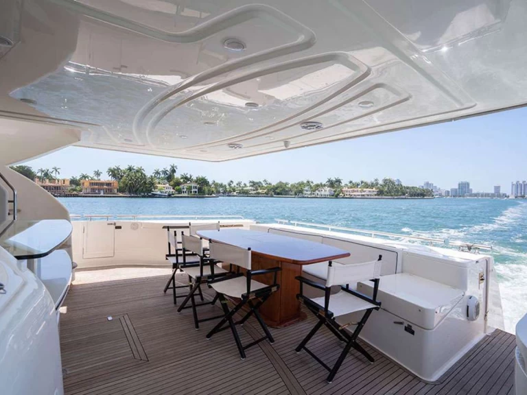 Luxury Yacht rental with or without captain Ferretti Miami