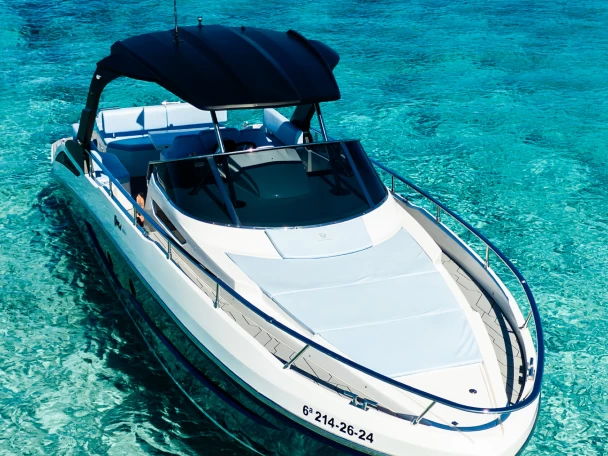 FIM 340 charter bareboat or captained in  Ibiza Magna