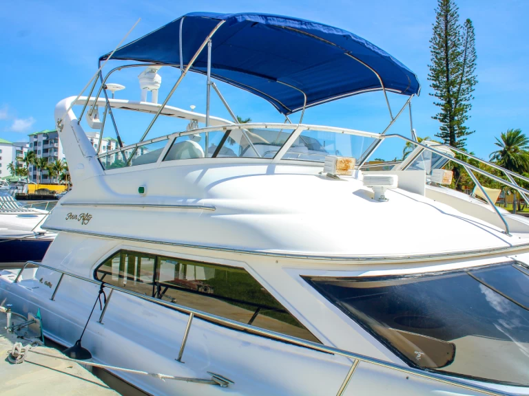 Sea Ray 450 fly bridge  charter bareboat or captained in  Miami
