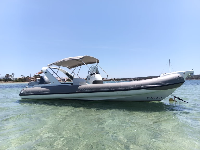 RIB rental with or without captain Sunshine Marina Formentera