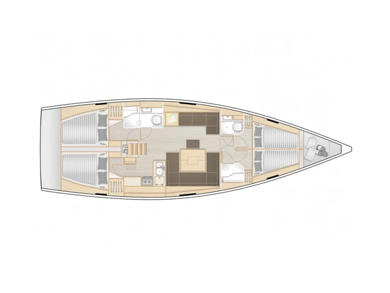 Yacht charter Kos cheap Hanse 458