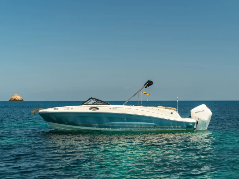 Motorboat rental in Sant Antoni de Portmany - Bayliner VR6