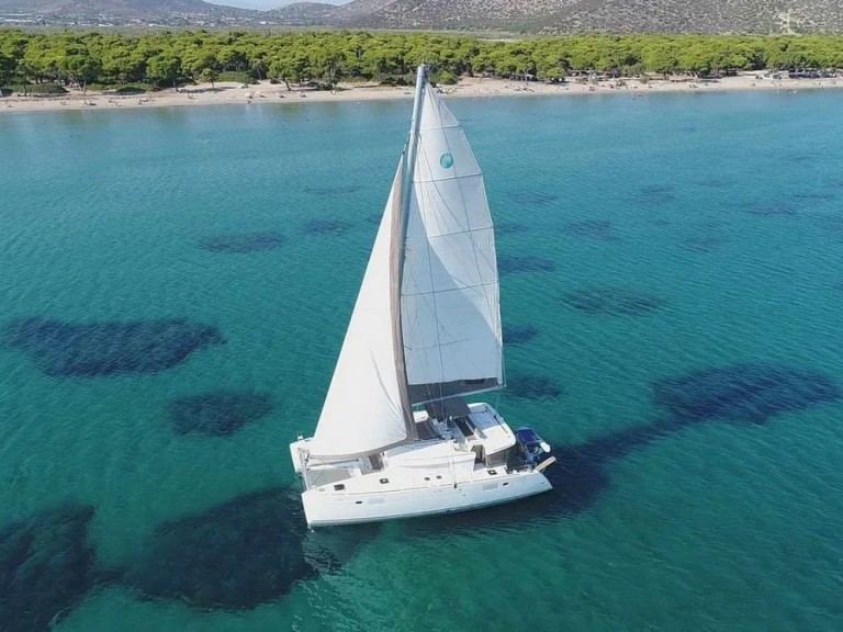 Bareboat Rental Catamaran Lagoon with a boat licence