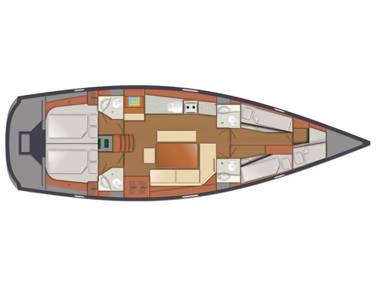 Delphia Delphia 47 charter bareboat or captained in  Eidkjosen