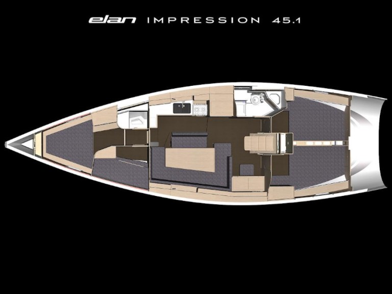 Boat rental Elan Impression 45.1 in Lávrio on Samboat