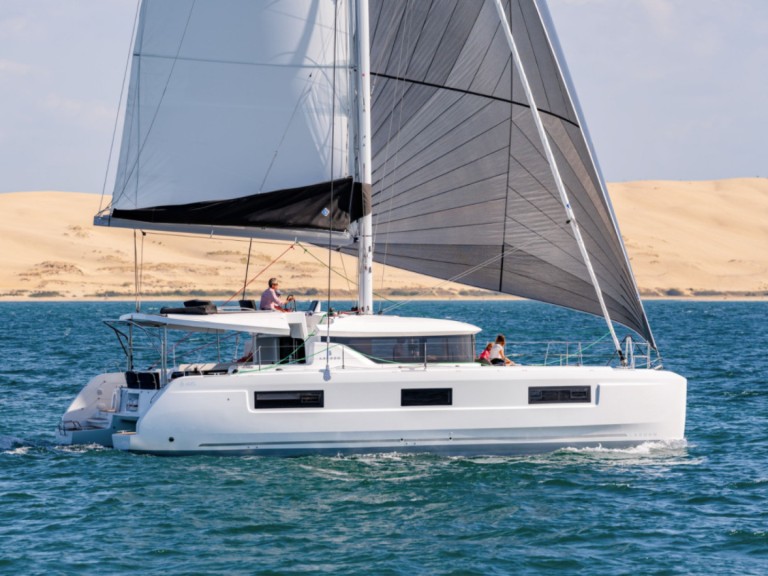 Catamaran rental with or without captain Lagoon Vlychada