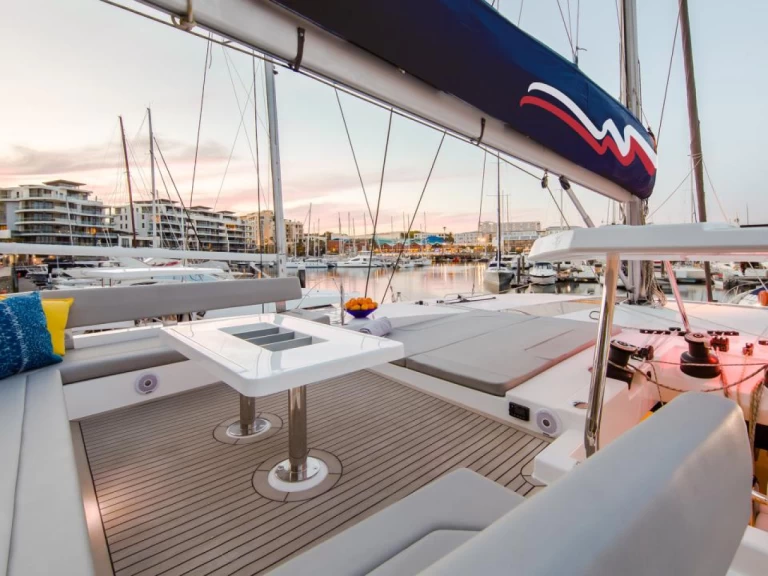 Bareboat Rental Catamaran Leopard with a boat licence