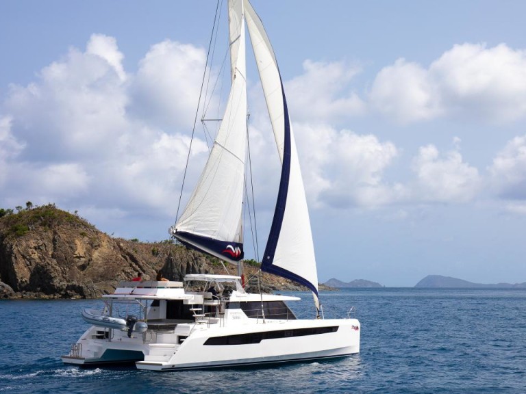 Bareboat Rental Catamaran Leopard with a boat licence