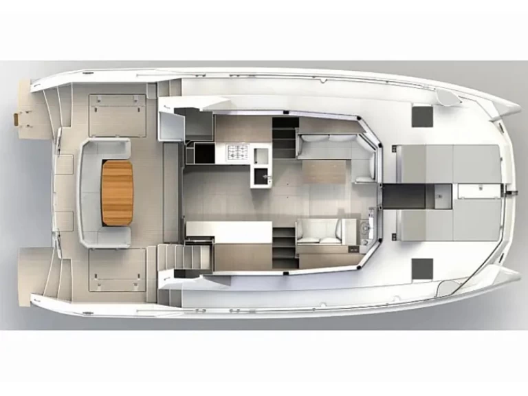 Motorboat rental in Marina (City) - Leopard Leopard 46 Powercat