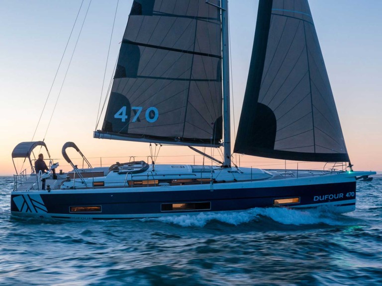Bareboat Rental Sailboat Dufour with a boat licence