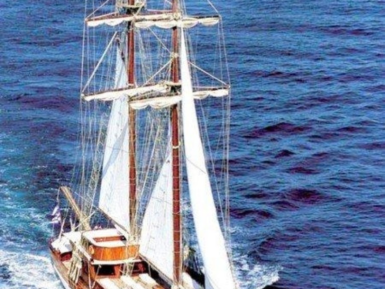  Custom Motor Sailer 124' charter bareboat or captained in  Alimos