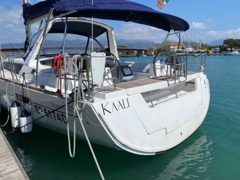 Bénéteau Oceanis 45 charter bareboat or captained in  Bocca di Magra