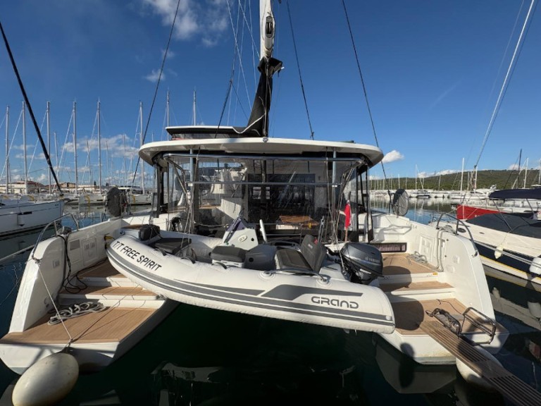 Bareboat Rental Catamaran Lagoon with a boat licence