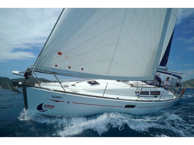 Jeanneau Sun Odyssey 36i charter bareboat or captained in  Marmaris