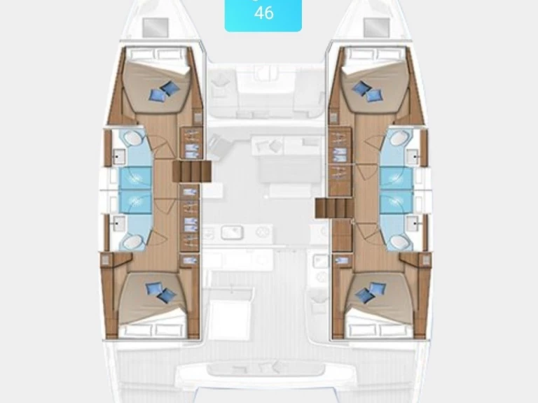 Catamaran for rent Porto Pollo at the best price