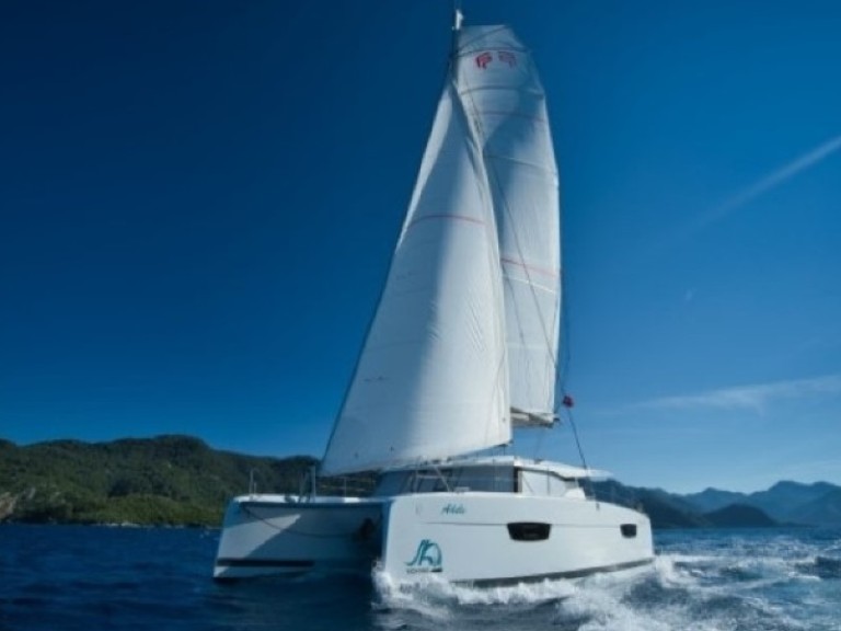 Fountaine Pajot Astrea 42 charter bareboat or captained in  Marmaris