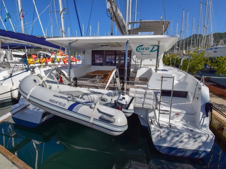 Fountaine Pajot Lucia 40 charter bareboat or captained in  Marmaris