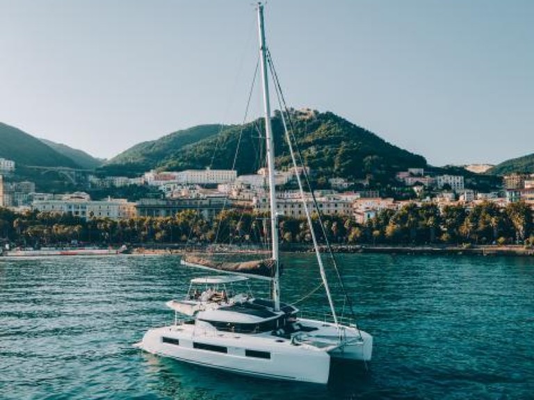 Bareboat Rental Catamaran Lagoon with a boat licence