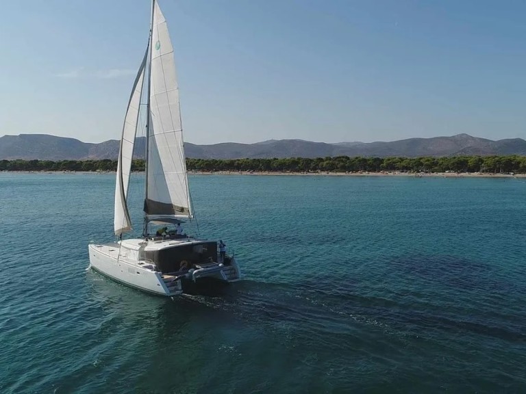 Bareboat Rental Catamaran Lagoon with a boat licence