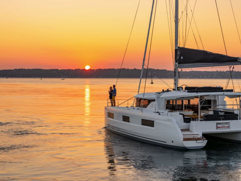 Catamaran rental with or without captain Lagoon Vlychada