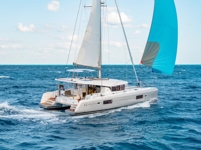 Yacht charter Vlychada cheap Lagoon 42