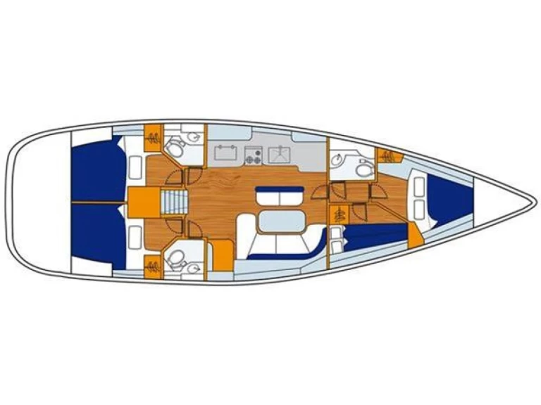 Sailboat rental in Talamona - Bénéteau Beneteau 473