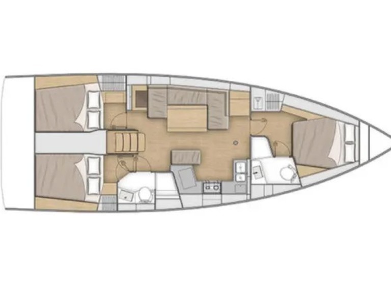 Boat rental Bénéteau Oceanis 41 in Antigua on Samboat