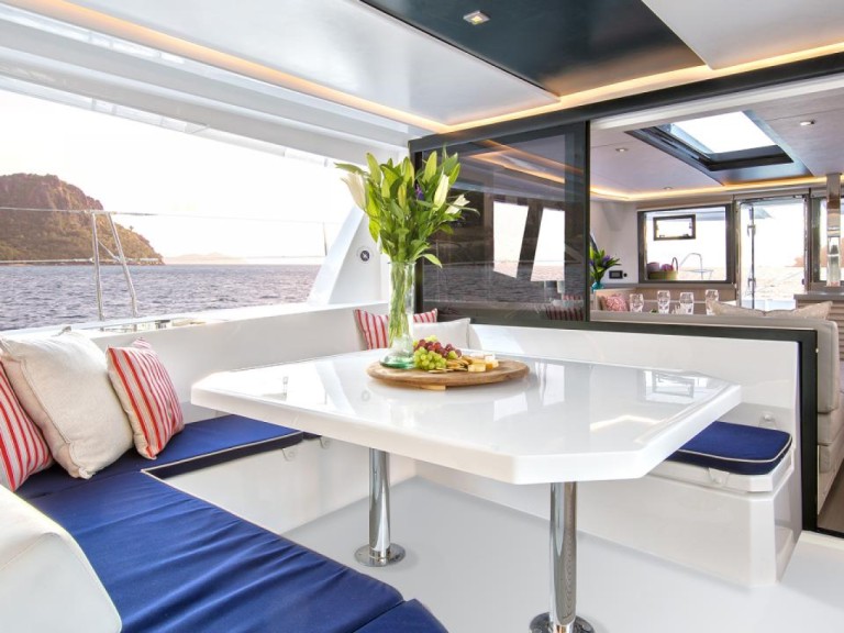 Leopard Leopard 45 charter bareboat or captained in  Eden Island