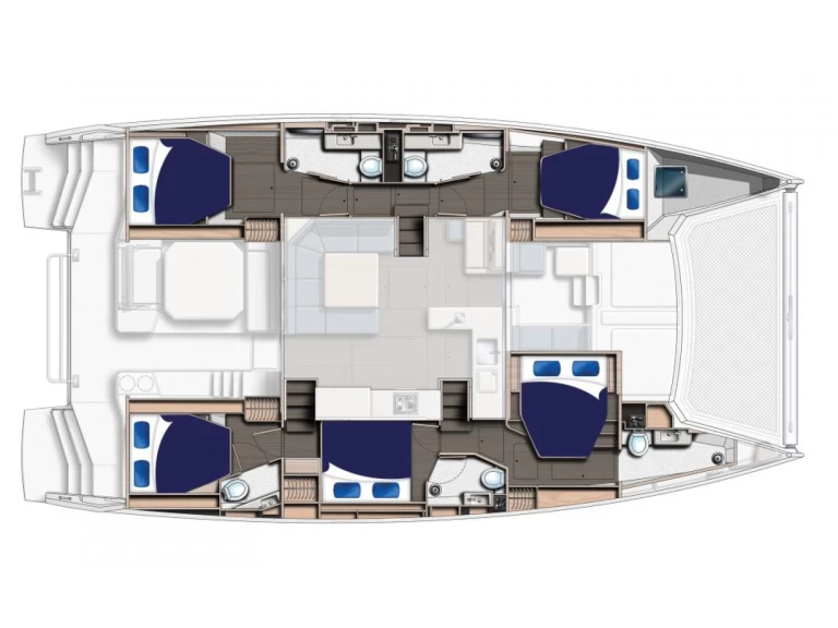 Catamaran rental with or without captain Leopard Placentia Village