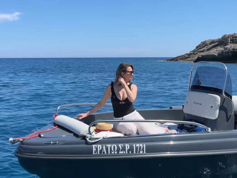 Bareboat Rental Motorboat Karel with a boat licence