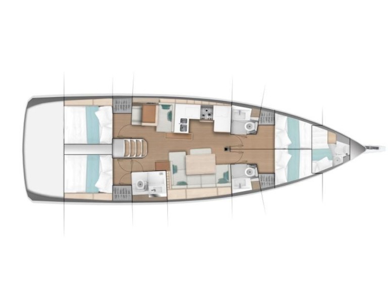 Boat rental Jeanneau Sun Odyssey 490 in Procida on Samboat