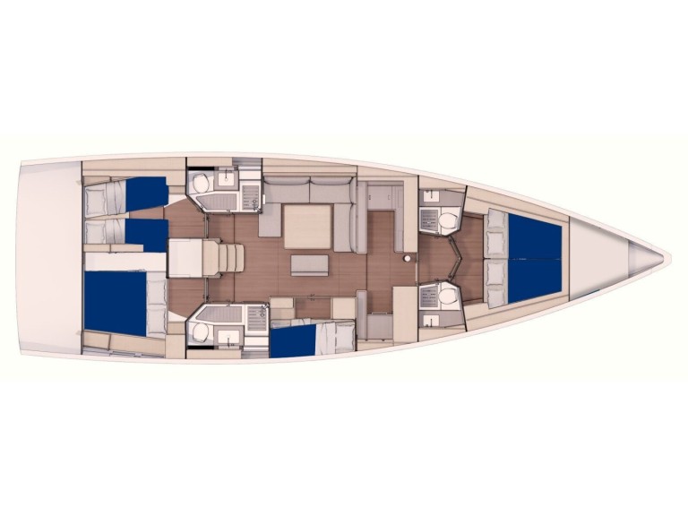 Rent a Dufour Sunsail 53.5 Marina (City)