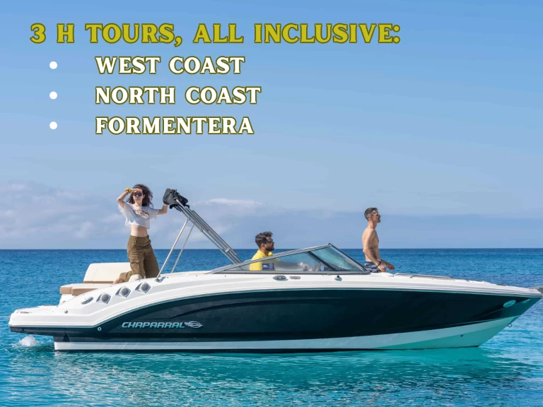 Motorboat for rent Sant Antoni de Portmany at the best price