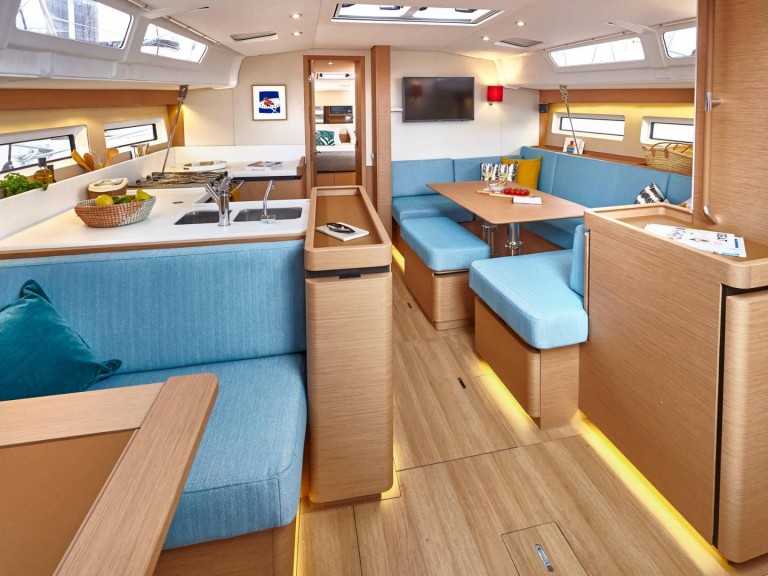 Yacht charter Furnari cheap Sun Odyssey 490