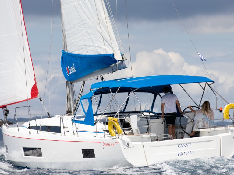Bareboat Rental Sailboat Bénéteau with a boat licence