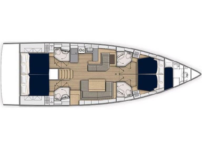 Bénéteau Oceanis 51.1 in Marina (City) on SamBoat