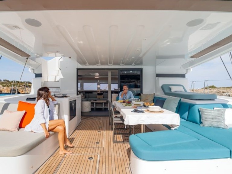 Bareboat Rental Catamaran Lagoon with a boat licence